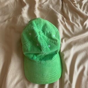 custom dyed green big bud press cap